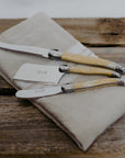 Laguiole - Loose Cheese Knife, Light Horn