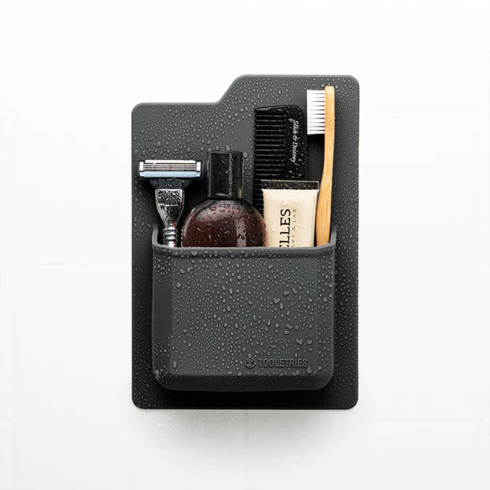 The James - Toiletries Organiser, Charcoal